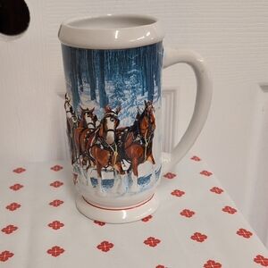 Budweiser Beer Stein 2007 Winter's Calm